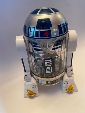 R2-D2 Silver and White Coffee French Press.  Get it before the Jawas do!!!
